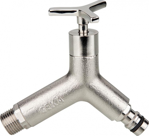 Auslaufhahn mit Hebel, Doppel-Kugelauslaufhahn, Auslaufhan abschließbar, verschiedene Modelle Wasserhahn